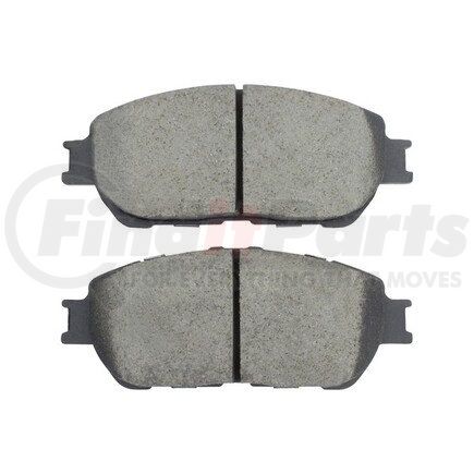 1001-0906AC by MPA ELECTRICAL - Quality-Built Disc Brake Pad, Premium, Ceramic, with Hardware