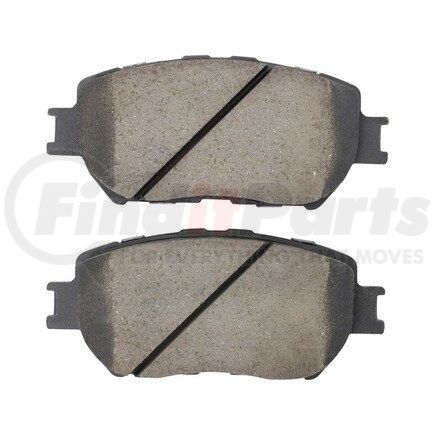 1001-0908AC by MPA ELECTRICAL - Quality-Built Disc Brake Pad, Premium, Ceramic, with Hardware