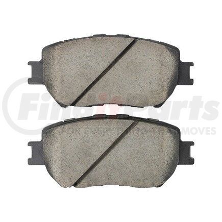 1001-0908M by MPA ELECTRICAL - Quality-Built Premium Semi-Metallic Brake Pads w/ Hardware