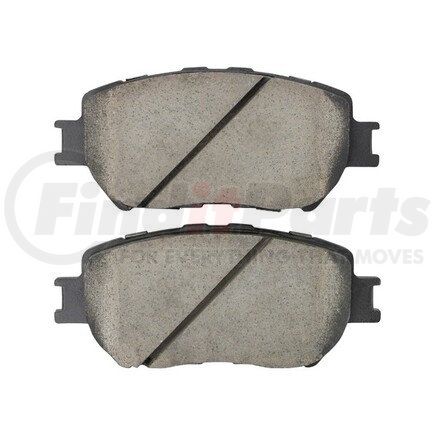 1001-0908C by MPA ELECTRICAL - Quality-Built Premium Ceramic Brake Pads w/ Hardware