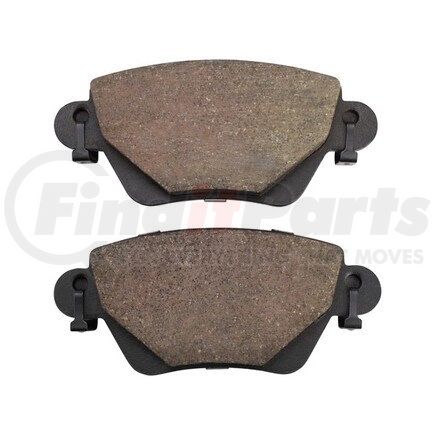 1001-0911M by MPA ELECTRICAL - Quality-Built Disc Brake Pad Set - Premium, Semi-Metallic