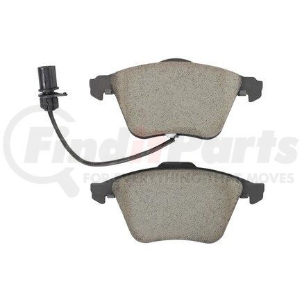 1001-0915AM by MPA ELECTRICAL - Quality-Built Premium Disc Brake Pad Set - Semi-Metallic, with Hardware