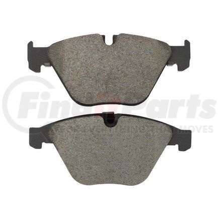 1001-0918AM by MPA ELECTRICAL - Quality-Built Premium Semi-Metallic Brake Pads w/ Hardware