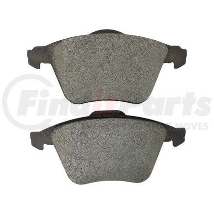 1001-0915BM by MPA ELECTRICAL - Quality-Built Premium Semi-Metallic Brake Pads w/ Hardware