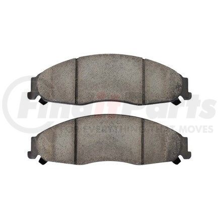 1001-0921C by MPA ELECTRICAL - Quality-Built Premium Ceramic Brake Pads w/ Hardware