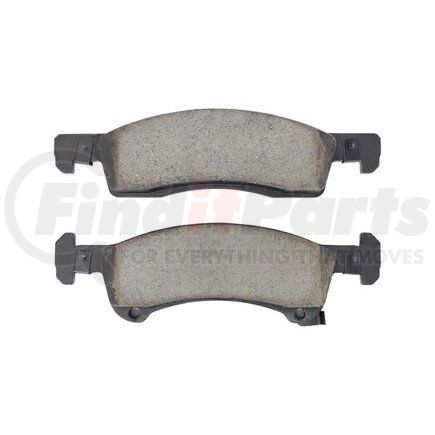 1001-0934M by MPA ELECTRICAL - Quality-Built Premium Disc Brake Pad Set - Semi-Metallic, with Hardware