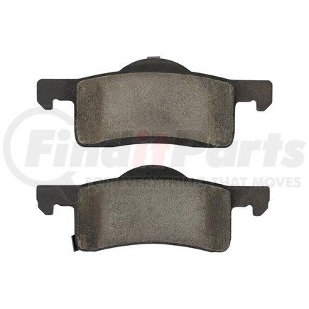 1001-0935C by MPA ELECTRICAL - Quality-Built Premium Ceramic Brake Pads w/ Hardware