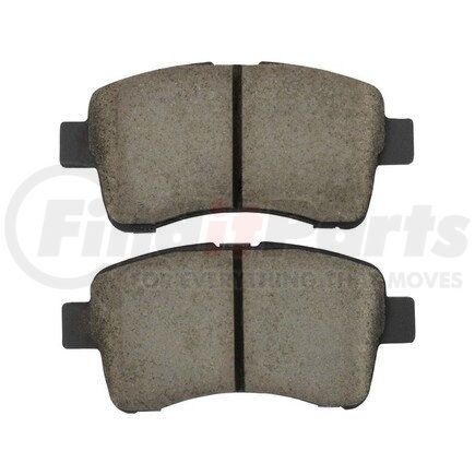 1001-0937C by MPA ELECTRICAL - Quality-Built Premium Ceramic Brake Pads w/ Hardware