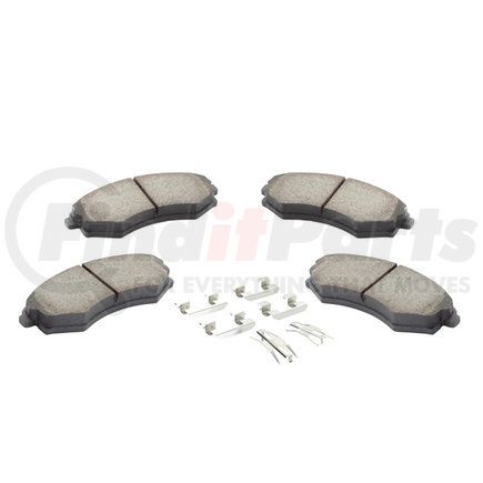 1001-0941M by MPA ELECTRICAL - Quality-Built Premium Semi-Metallic Brake Pads w/ Hardware