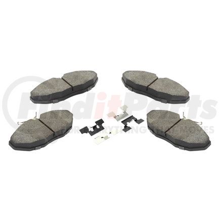 1001-0944M by MPA ELECTRICAL - Quality-Built Premium Semi-Metallic Brake Pads w/ Hardware