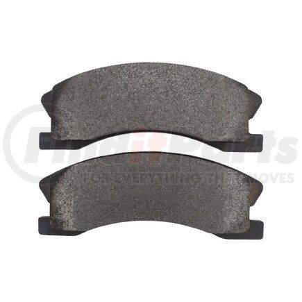 1001-0945M by MPA ELECTRICAL - Quality-Built Premium Disc Brake Pad Set - Semi-Metallic, with Hardware