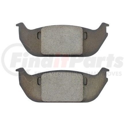 1001-0952M by MPA ELECTRICAL - Quality-Built Premium Disc Brake Pad Set - Semi-Metallic, with Hardware