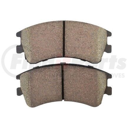 1001-0957C by MPA ELECTRICAL - Quality-Built Premium Ceramic Brake Pads w/ Hardware