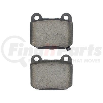 1001-0961M by MPA ELECTRICAL - Quality-Built Premium Disc Brake Pad Set - Semi-Metallic, with Hardware