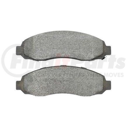 1001-0962M by MPA ELECTRICAL - Quality-Built Premium Disc Brake Pad Set - Semi-Metallic, with Hardware