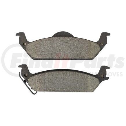 1001-0963M by MPA ELECTRICAL - Quality-Built Premium Disc Brake Pad Set - Semi-Metallic, with Hardware