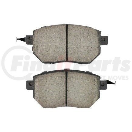 1001-0969C by MPA ELECTRICAL - Quality-Built Premium Ceramic Brake Pads w/ Hardware