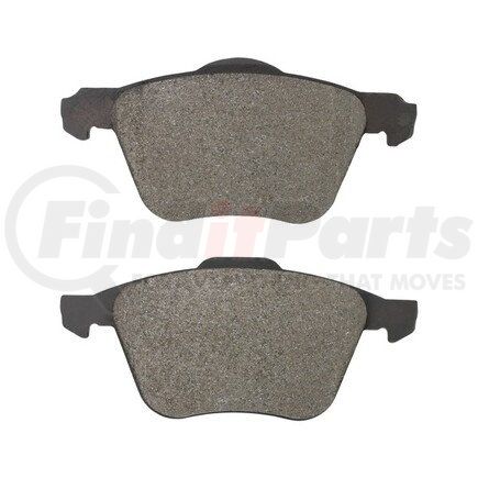 1001-0979M by MPA ELECTRICAL - Quality-Built Premium Semi-Metallic Brake Pads w/ Hardware