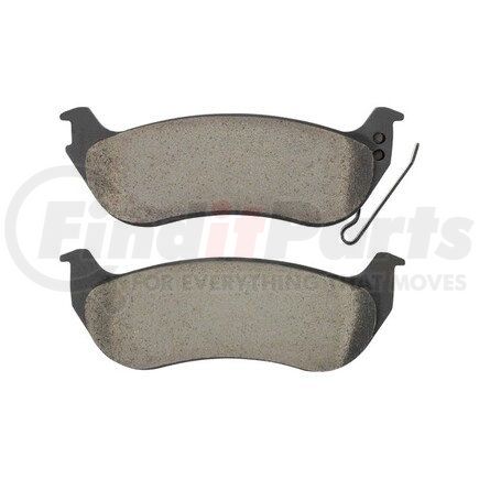 1001-0981AC by MPA ELECTRICAL - Quality-Built Premium Ceramic Brake Pads w/ Hardware