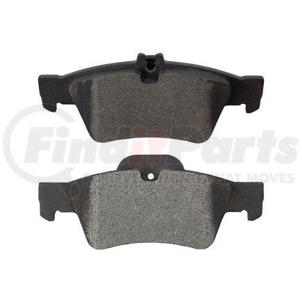 1001-0986M by MPA ELECTRICAL - Quality-Built Premium Semi-Metallic Brake Pads w/ Hardware