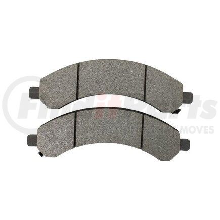 1001-0989M by MPA ELECTRICAL - Quality-Built Premium Semi-Metallic Brake Pads w/ Hardware