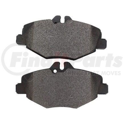 1001-0987M by MPA ELECTRICAL - Quality-Built Premium Semi-Metallic Brake Pads w/ Hardware