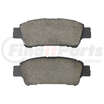 1001-0995M by MPA ELECTRICAL - Quality-Built Premium Semi-Metallic Brake Pads w/ Hardware