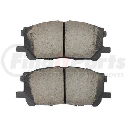 1001-1005C by MPA ELECTRICAL - Quality-Built Disc Brake Pad, Premium, Ceramic, with Hardware