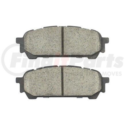 1001-1004C by MPA ELECTRICAL - Quality-Built Premium Ceramic Brake Pads w/ Hardware