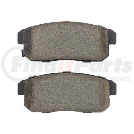 1001-1008M by MPA ELECTRICAL - Quality-Built Premium Semi-Metallic Brake Pads w/ Hardware