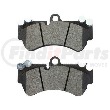 1001-1007M by MPA ELECTRICAL - Quality-Built Premium Disc Brake Pad Set - Semi-Metallic, with Hardware