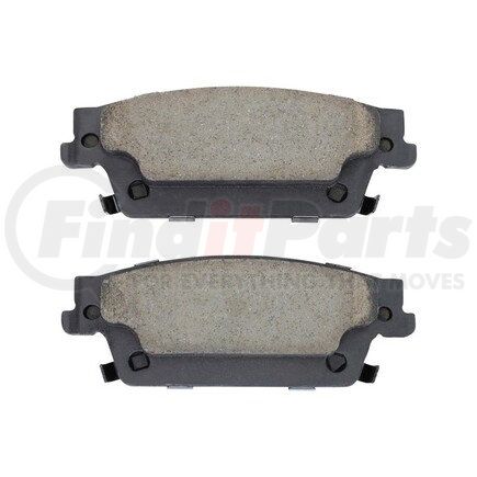 1001-1020M by MPA ELECTRICAL - Quality-Built Premium Disc Brake Pad Set - Semi-Metallic, with Hardware