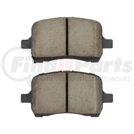 1001-1028C by MPA ELECTRICAL - Quality-Built Disc Brake Pad, Premium, Ceramic, with Hardware