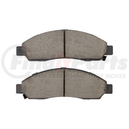 1001-1039C by MPA ELECTRICAL - Quality-Built Premium Ceramic Brake Pads w/ Hardware