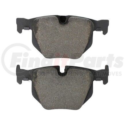 1001-1042M by MPA ELECTRICAL - Quality-Built Premium Semi-Metallic Brake Pads w/ Hardware