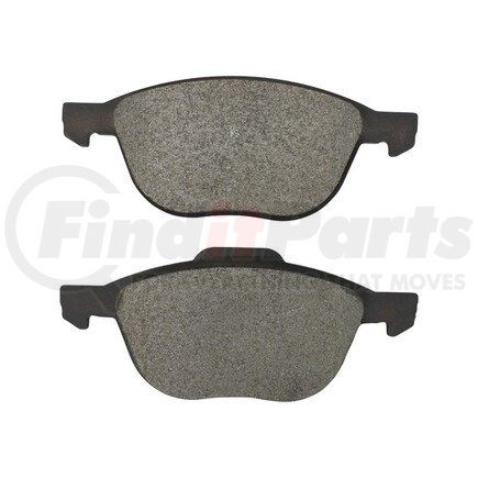 1001-1044C by MPA ELECTRICAL - Quality-Built Disc Brake Pad, Premium, Ceramic, with Hardware