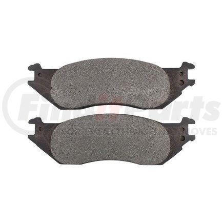 1001-1045M by MPA ELECTRICAL - Quality-Built Premium Disc Brake Pad Set - Semi-Metallic, with Hardware