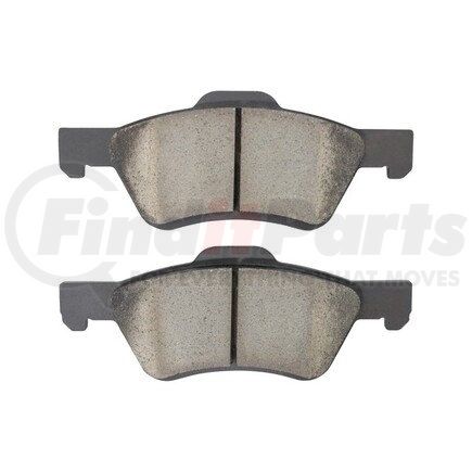 1001-1047BC by MPA ELECTRICAL - Quality-Built Premium Ceramic Brake Pads w/ Hardware