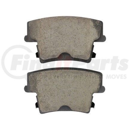 1001-1057C by MPA ELECTRICAL - Quality-Built Disc Brake Pad, Premium, Ceramic, with Hardware