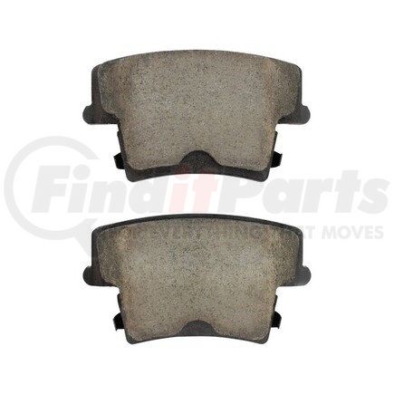 1001-1057BC by MPA ELECTRICAL - Quality-Built Disc Brake Pad, Premium, Ceramic, with Hardware