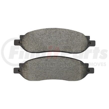 1001-1068M by MPA ELECTRICAL - Quality-Built Premium Semi-Metallic Brake Pads w/ Hardware