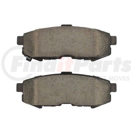 1001-1073C by MPA ELECTRICAL - Quality-Built Premium Ceramic Brake Pads w/ Hardware