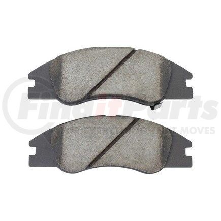 1001-1074C by MPA ELECTRICAL - Quality-Built Premium Ceramic Brake Pads w/ Hardware