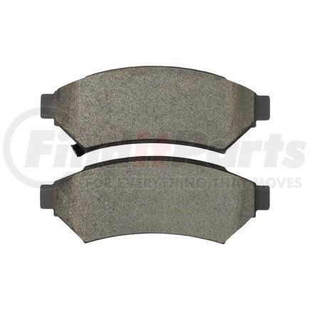 1001-1075M by MPA ELECTRICAL - Quality-Built Premium Semi-Metallic Brake Pads w/ Hardware