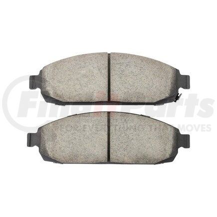 1001-1080C by MPA ELECTRICAL - Quality-Built Premium Ceramic Brake Pads w/ Hardware