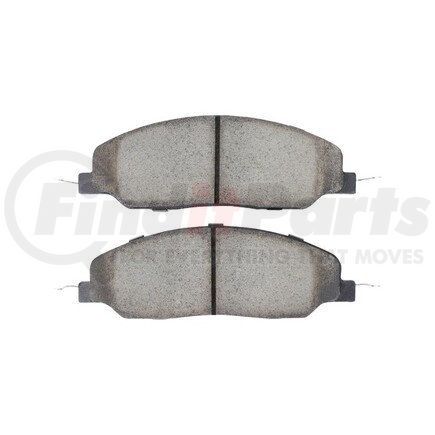 1001-1081M by MPA ELECTRICAL - Quality-Built Premium Semi-Metallic Brake Pads w/ Hardware