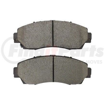 1001-1089C by MPA ELECTRICAL - Quality-Built Premium Ceramic Brake Pads w/ Hardware