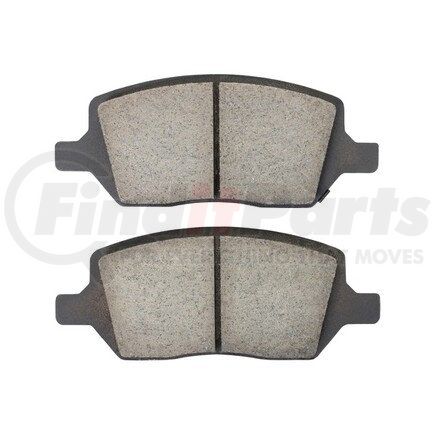 1001-1093C by MPA ELECTRICAL - Quality-Built Premium Ceramic Brake Pads w/ Hardware