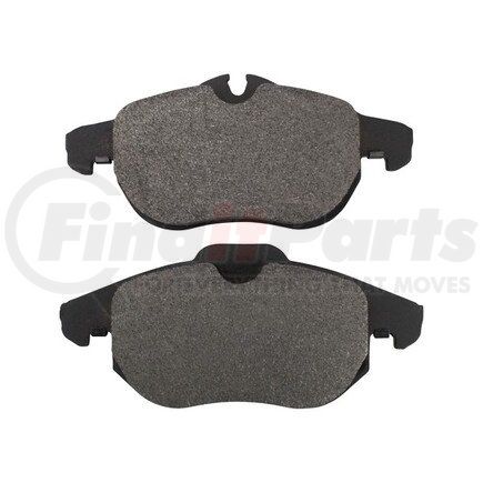 1001-1106M by MPA ELECTRICAL - Quality-Built Premium Disc Brake Pad Set - Semi-Metallic, with Hardware