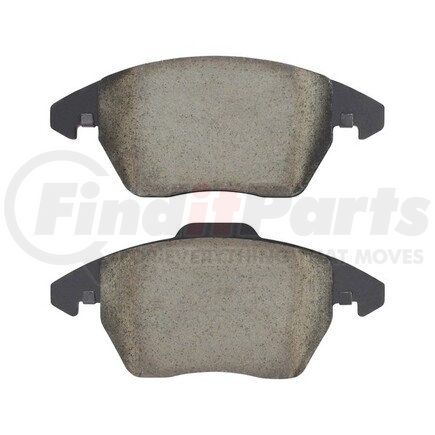 1001-1107BC by MPA ELECTRICAL - Quality-Built Disc Brake Pad, Premium, Ceramic, with Hardware